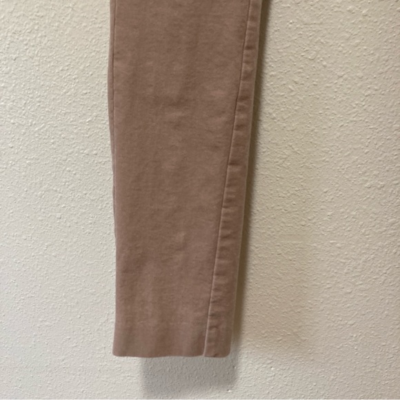 Theory Wome’s Pants Navalane Casual Velvet Strech Skinny Pink Size 8 - Picture 4 of 16
